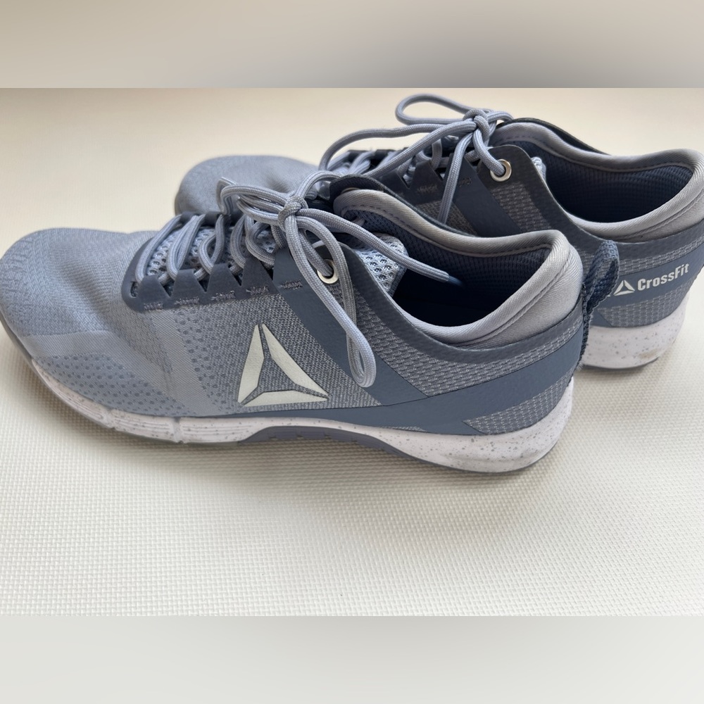 Reebok CrossFit Grace 8.5 Denim dust/washed indigo/white -used like new